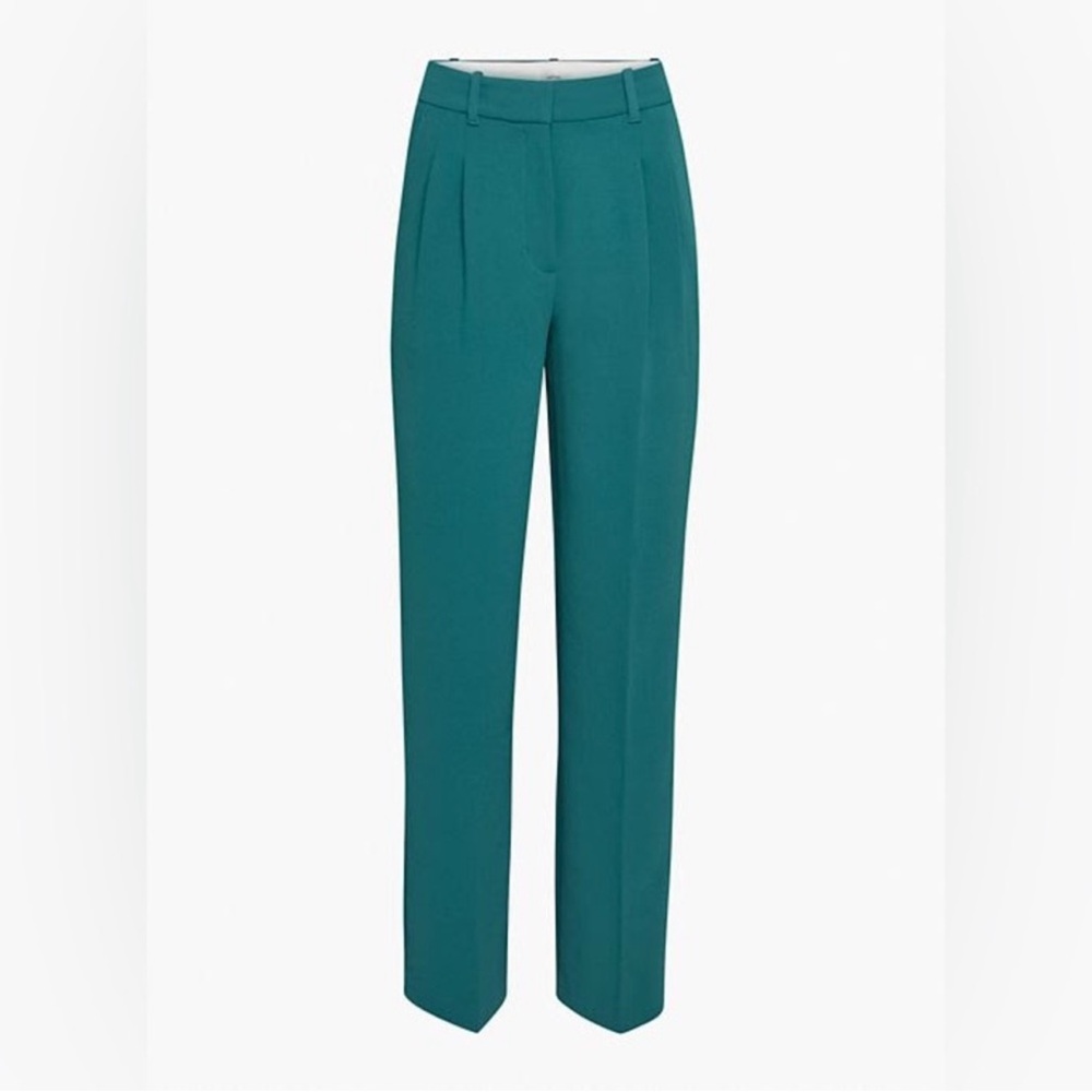 Wilfred Teal High-Waisted Trousers